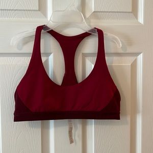 Red Lululemon Sports Bra